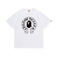 BAPE x Chrome Hearts T-shirt 'Black'