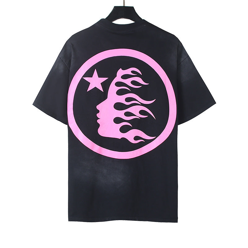 Rhinestone Classic T-shirt (Pink Print)