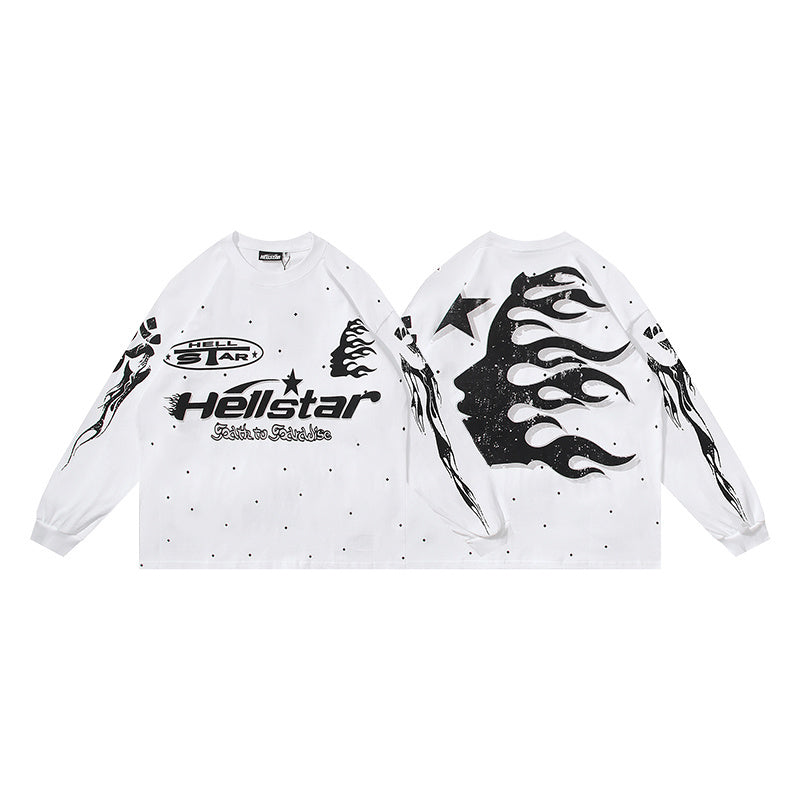 Pixel Long-Sleeve Tee 'White'